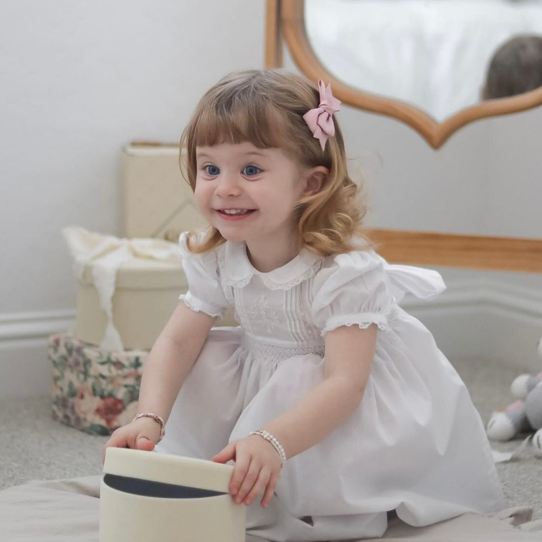 Satin Bow | Rosebud Pink