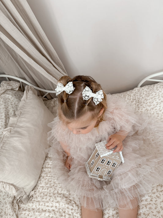 Lace Pigtail Bows | Dream