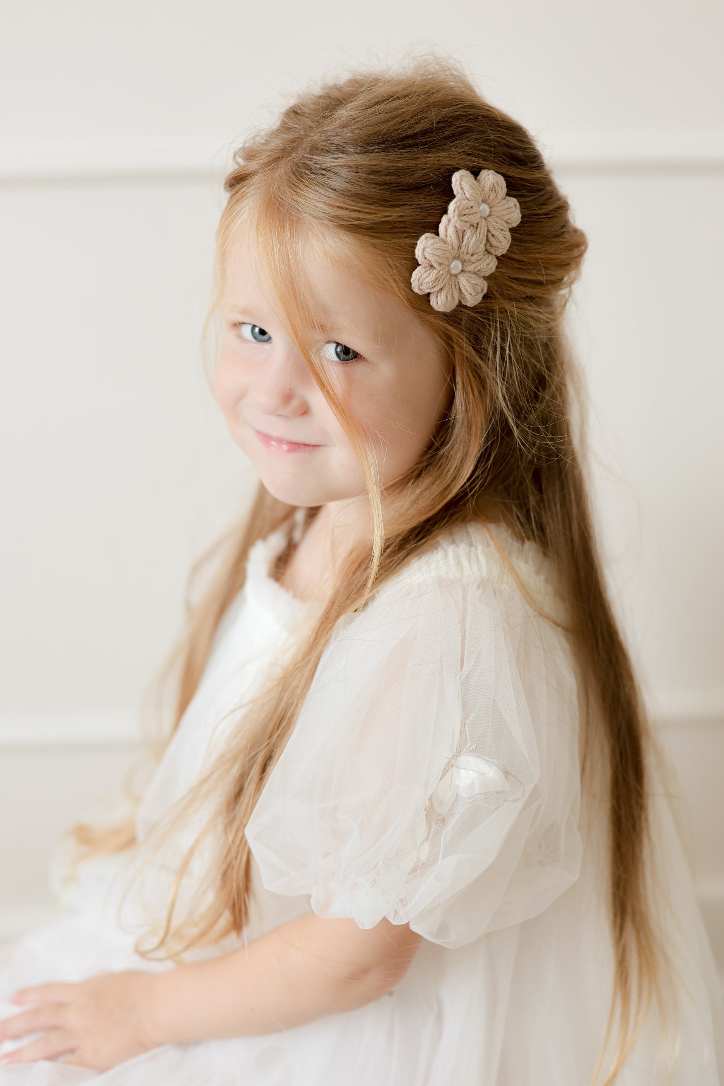 Fleur Clip | Mushroom Pearl