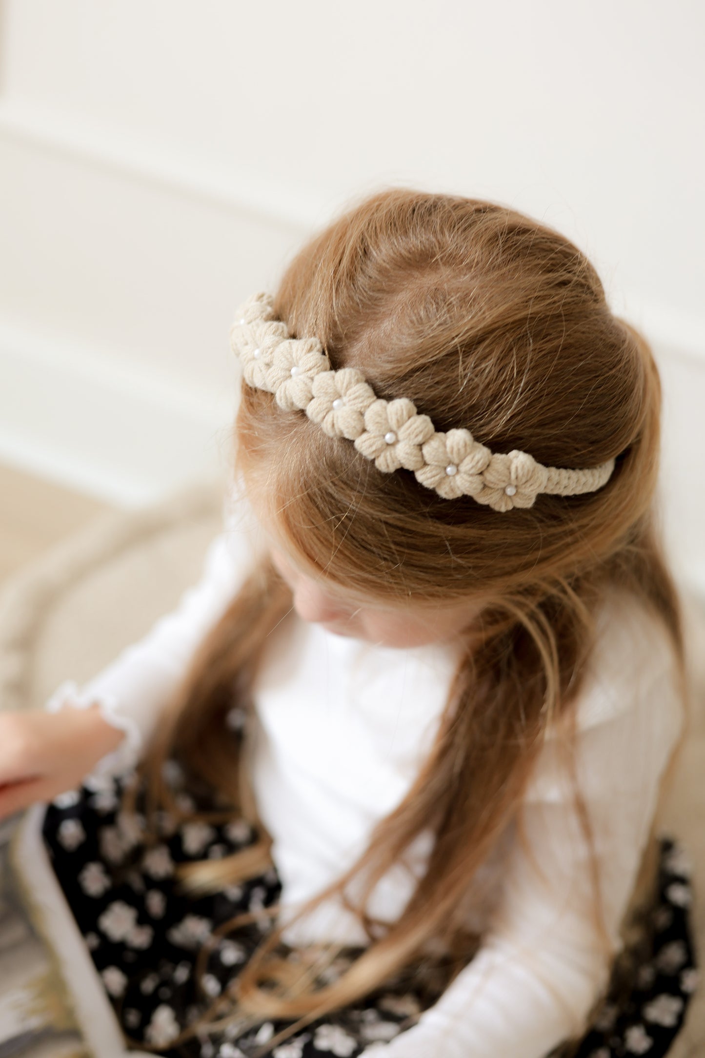 Blossom Alice Band | Biscuit