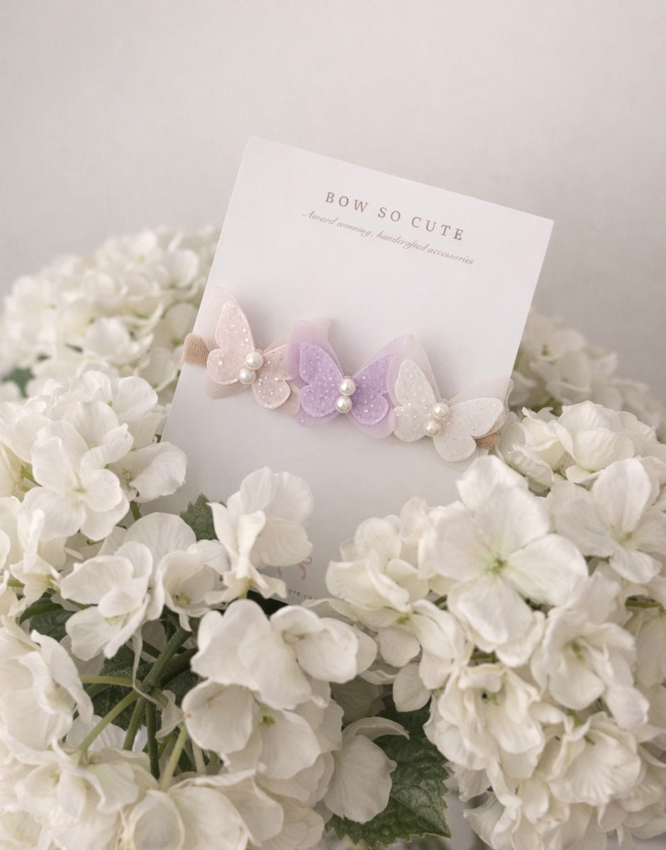 Dainty Headband | Glimmer Butterflies
