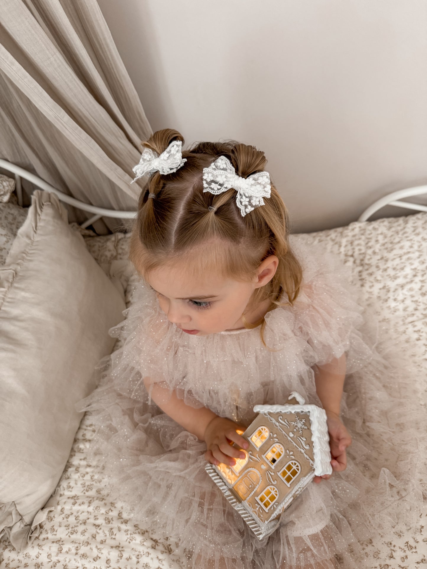 Lace Pigtail Bows | Dream