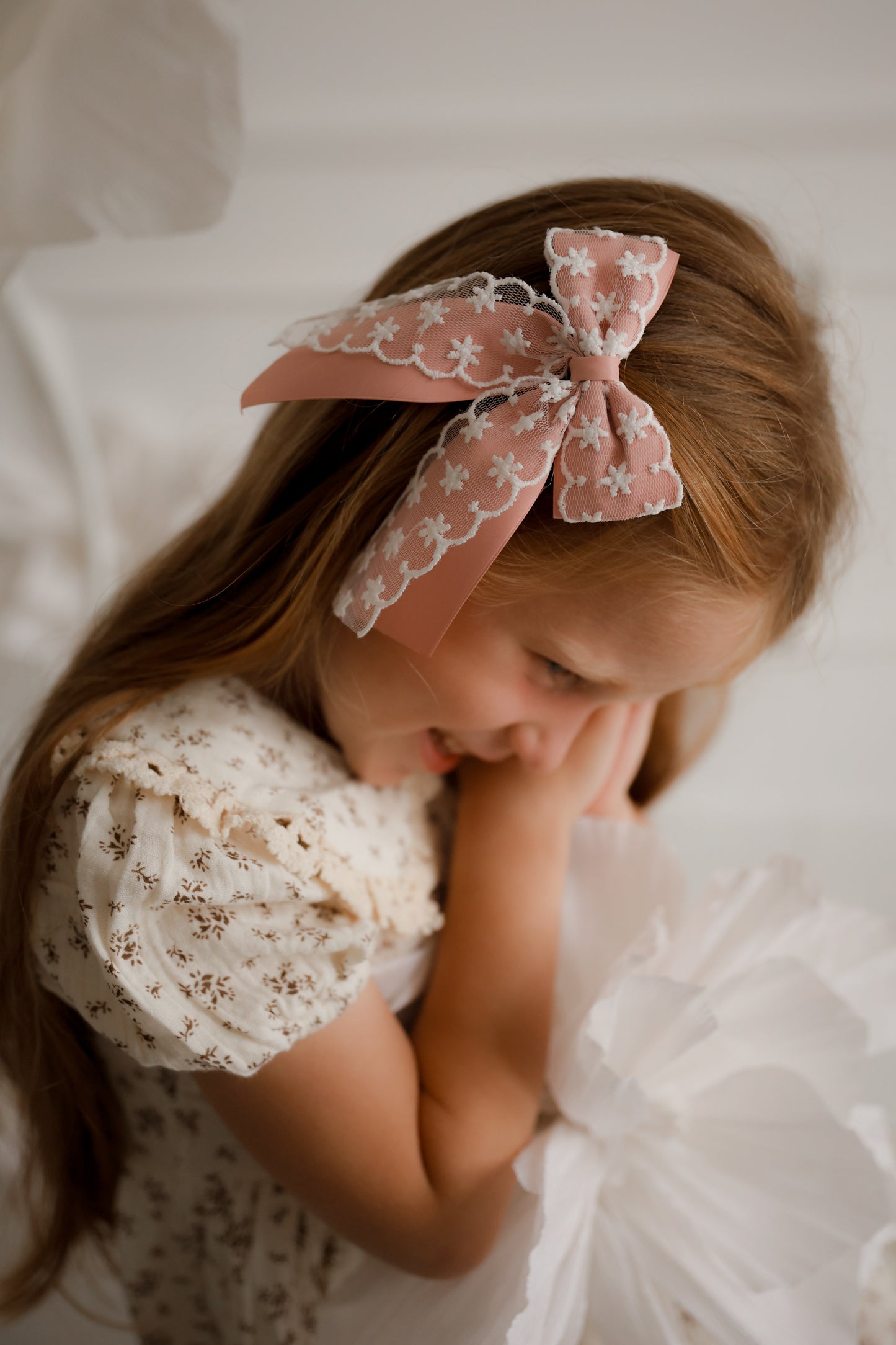 Longtail Bow | Rose Blossom