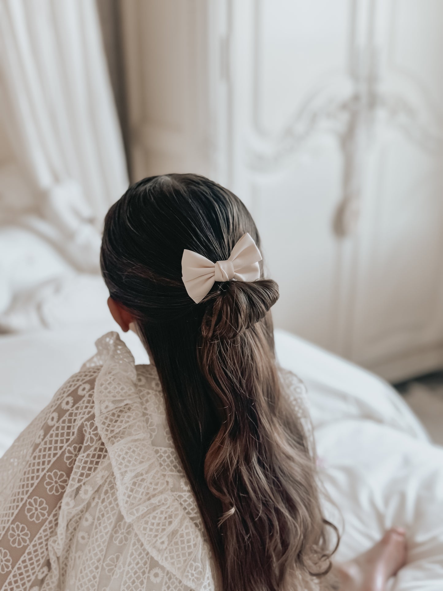 Ribbon Bow | Soft Nude