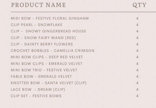 Wholesale - Sally (Christmas)