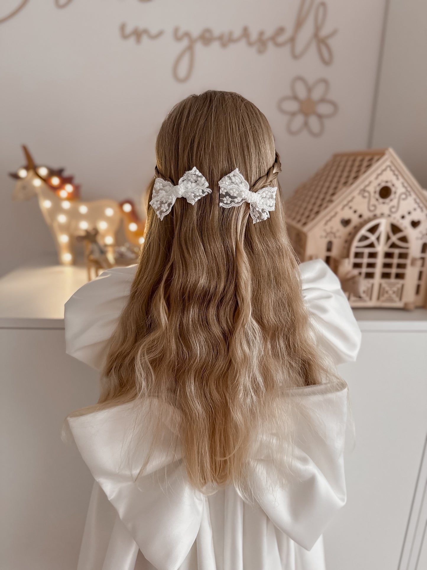 Lace Pigtail Bows | Dream