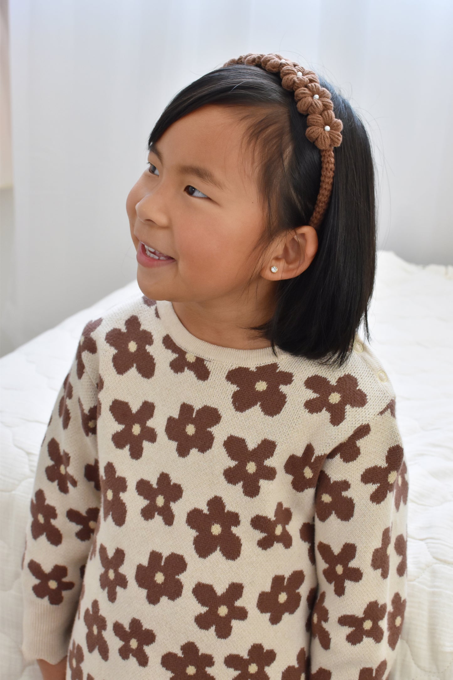 Blossom Alice Band | Cocoa