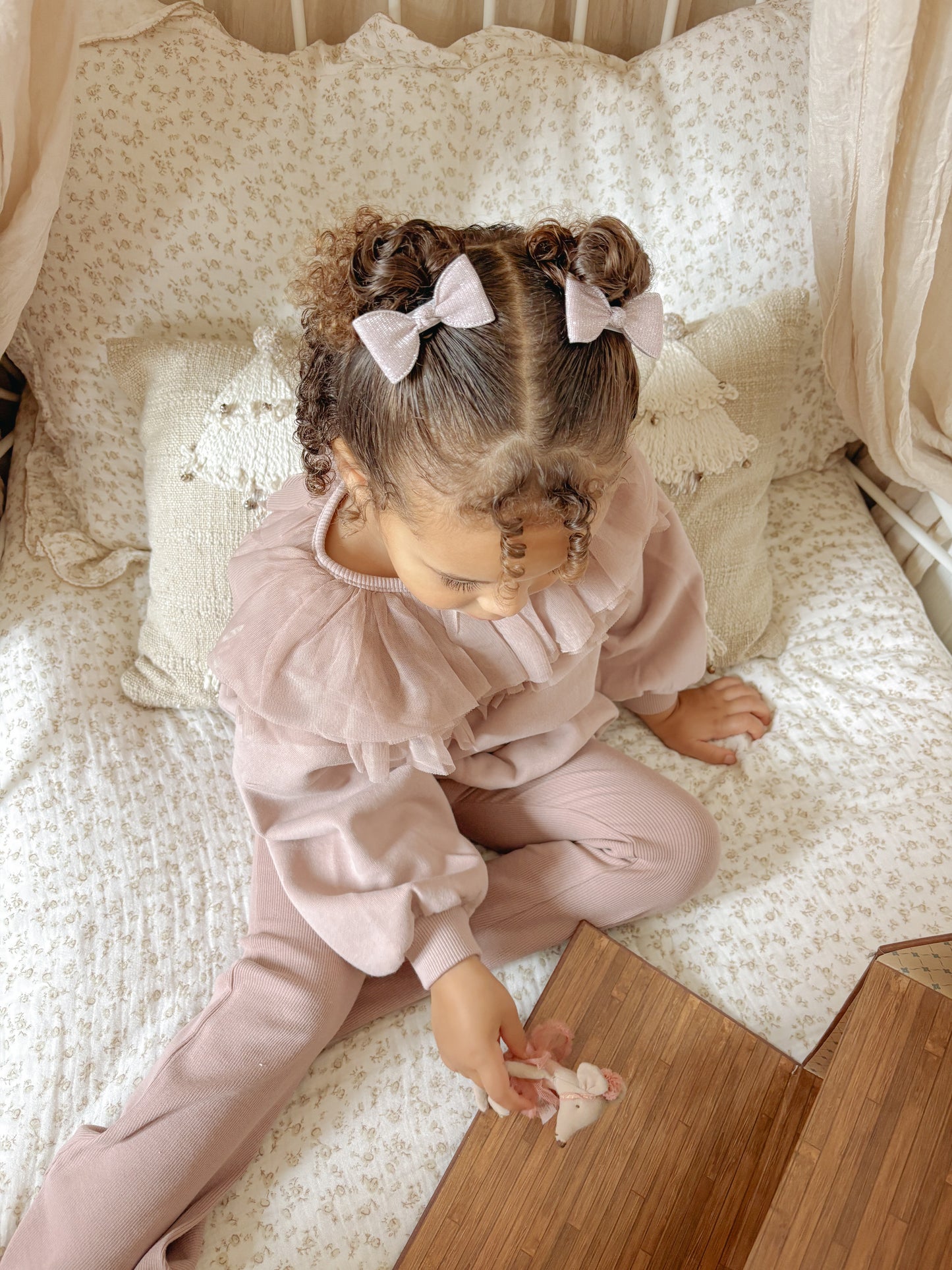 Knotted Pigtail Bows | Fairydust