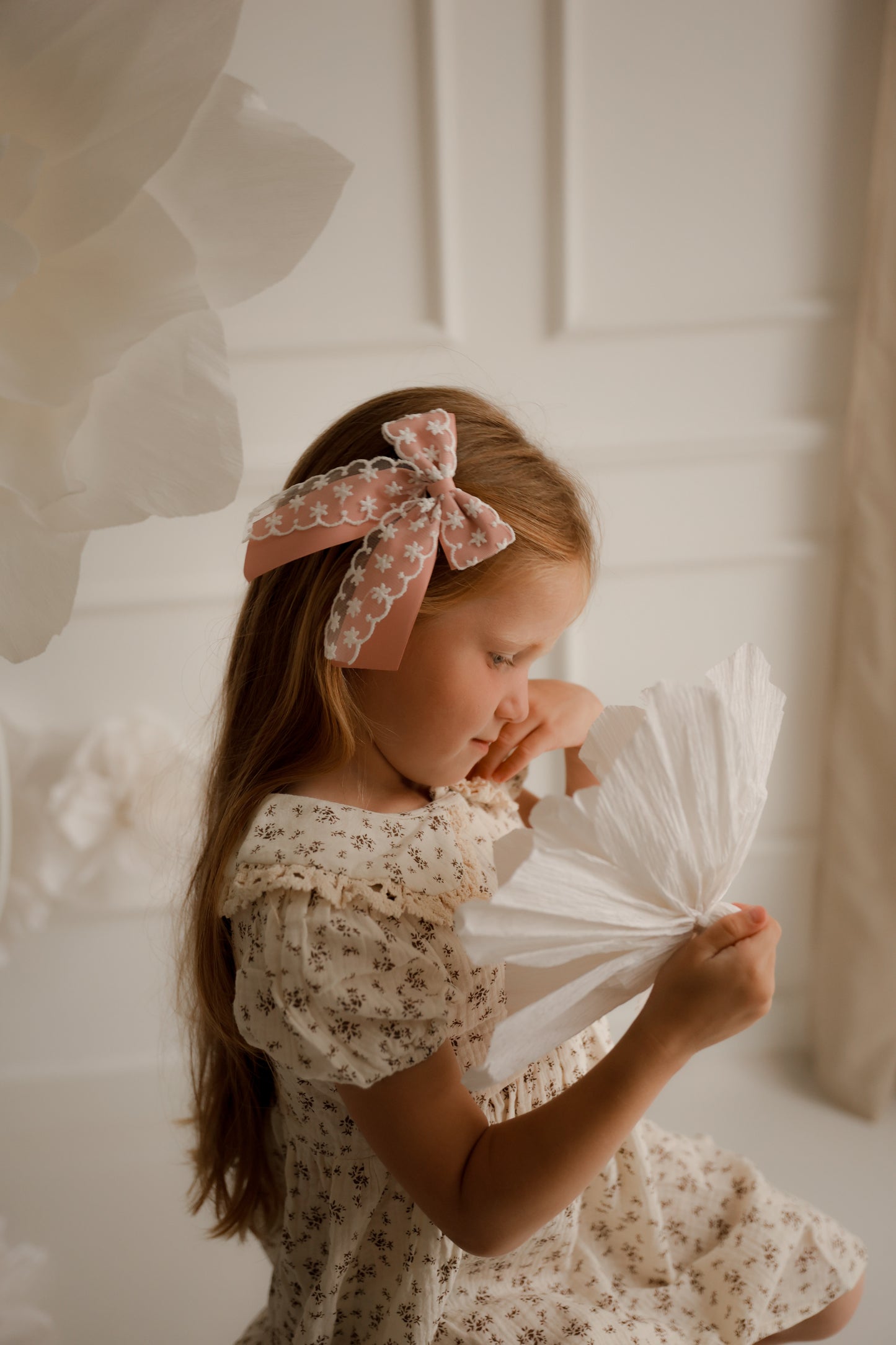 Longtail Bow | Rose Blossom