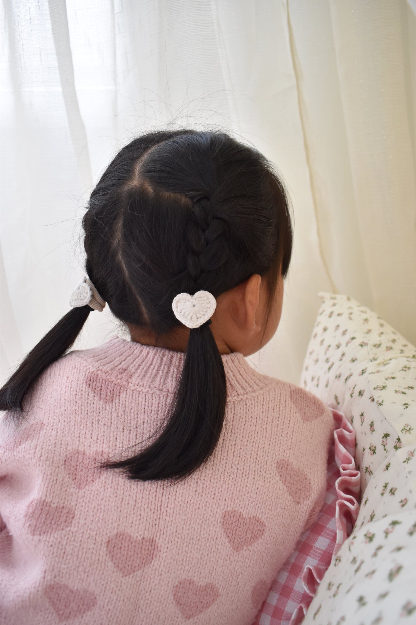Crochet Bobbles | Oat Hearts (2pk)