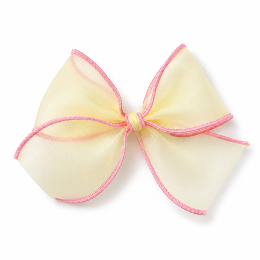 Ribbon Bow | Peach Lemonade