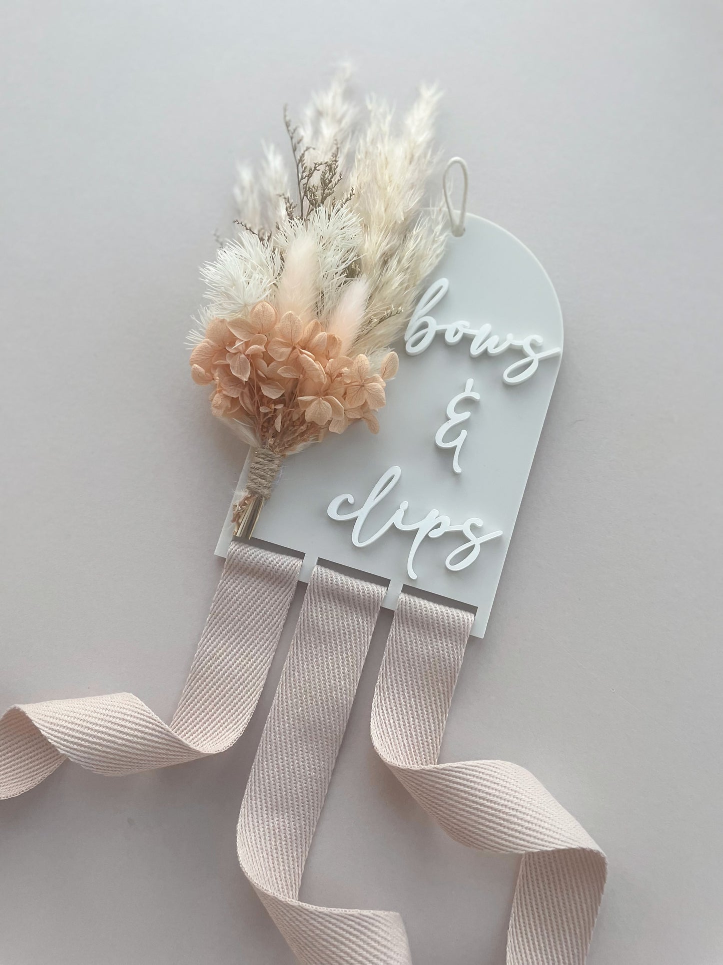 Dried Flower Bow Holder | Neutral (Pre-Order)