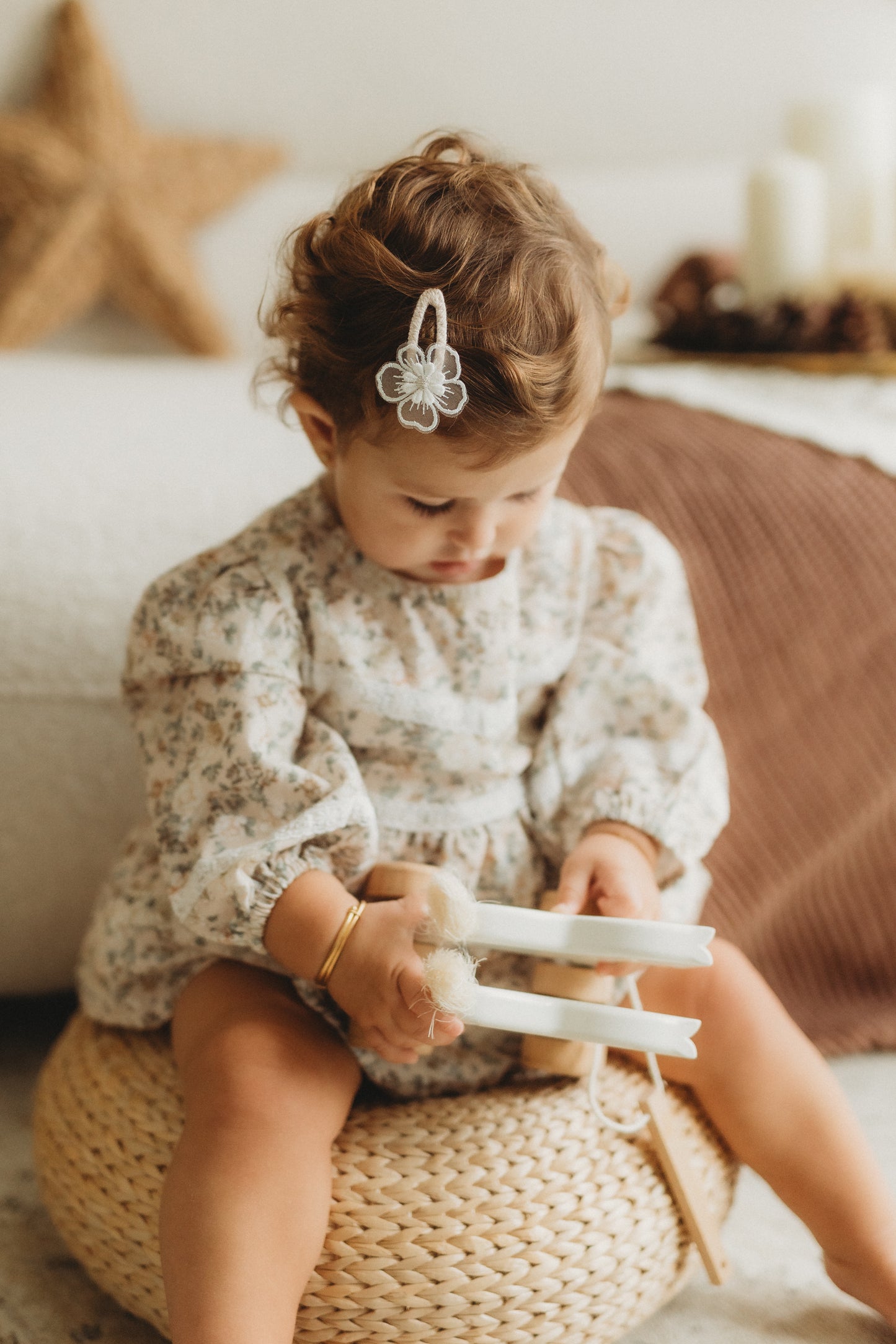 Clip | Shimmer Flower