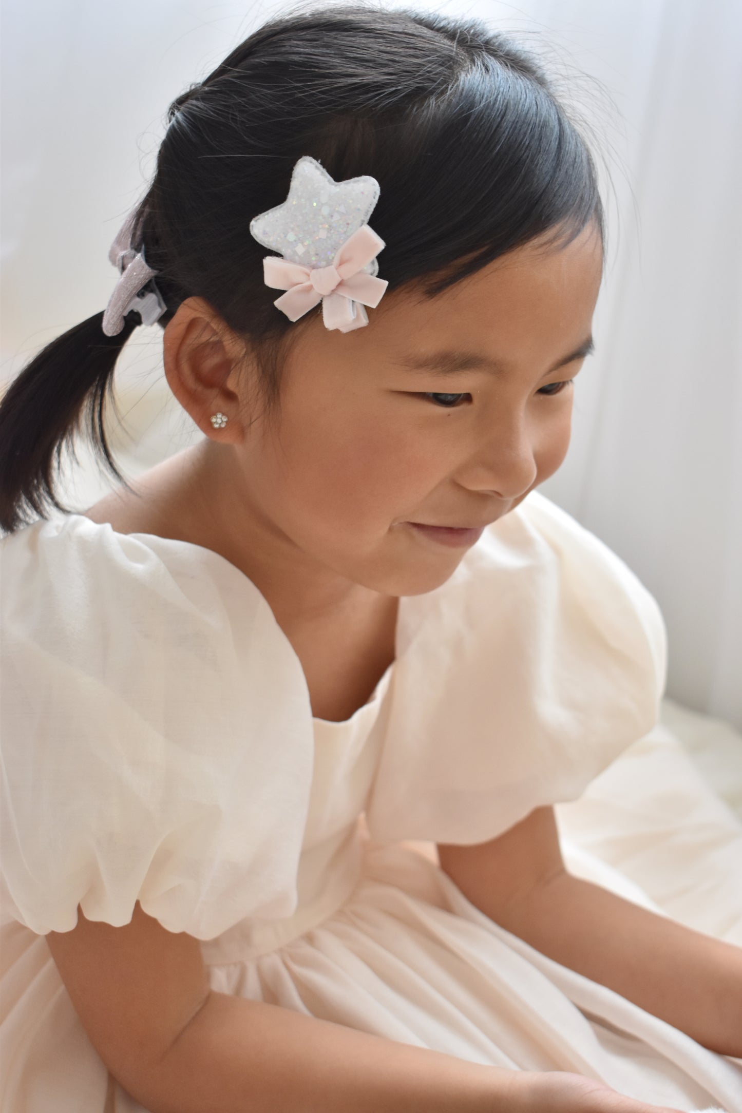 Clip | Fairy Wand - Soft Pink