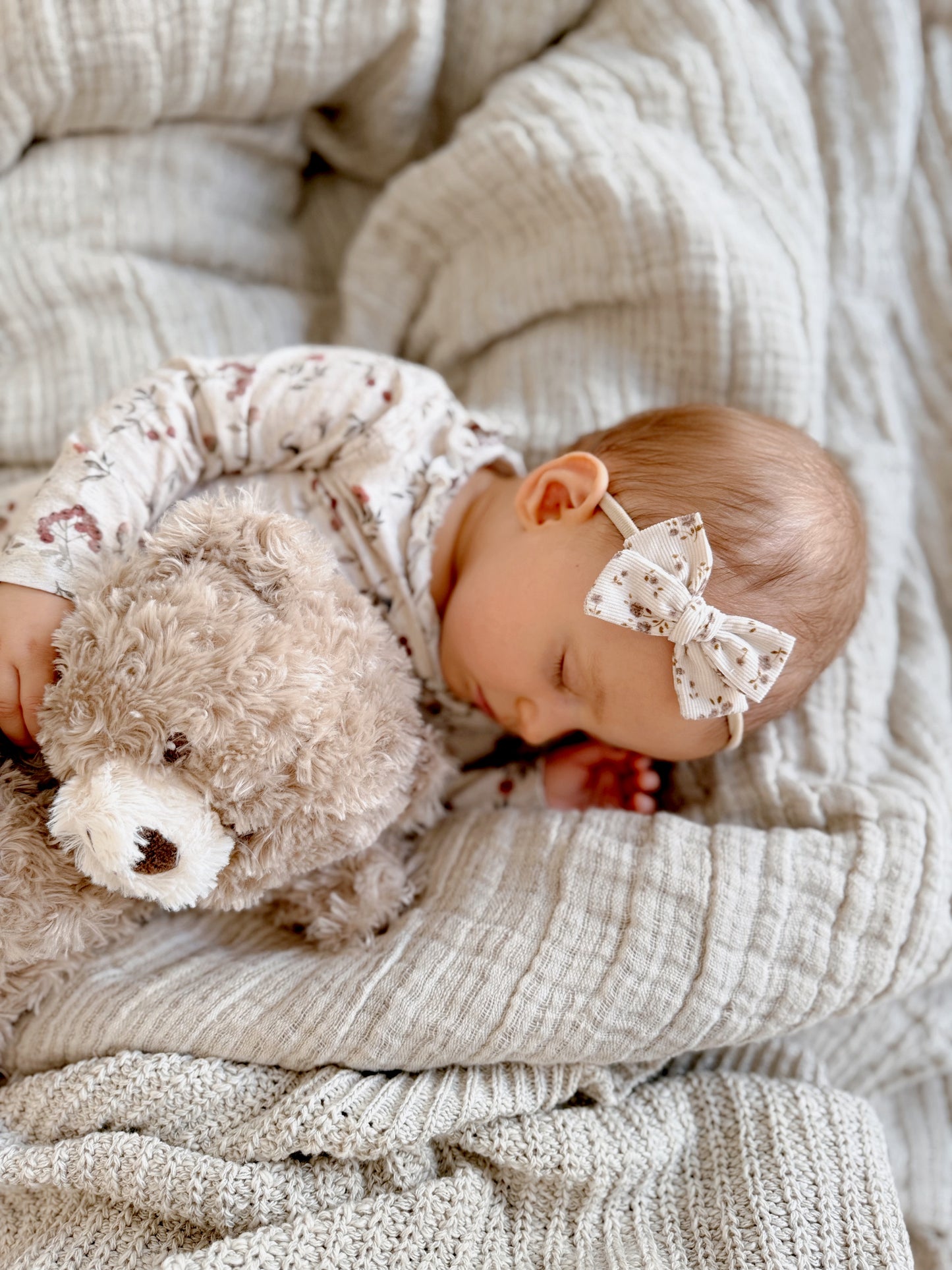 Classic Bow | Harvest Floral (clip or headband)