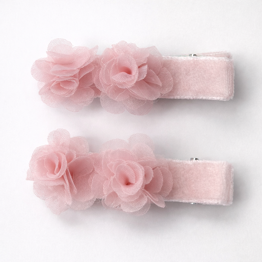 Clip Set | Petite Roses - Blush