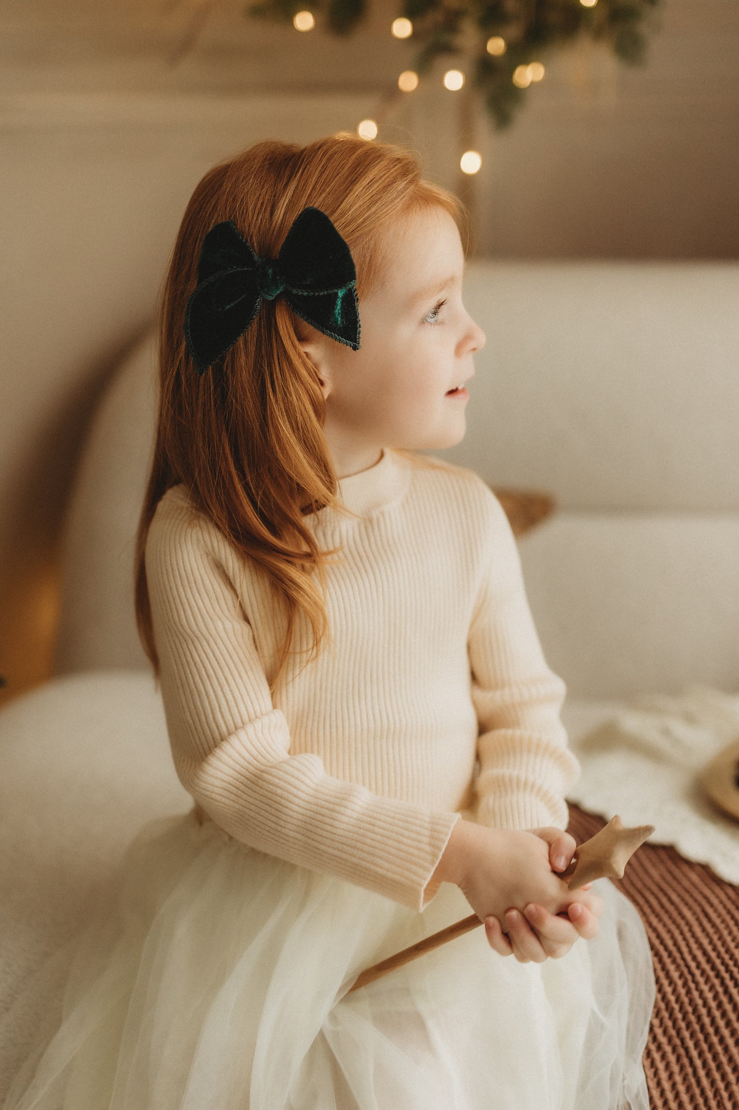 Fable Bow | Emerald Velvet