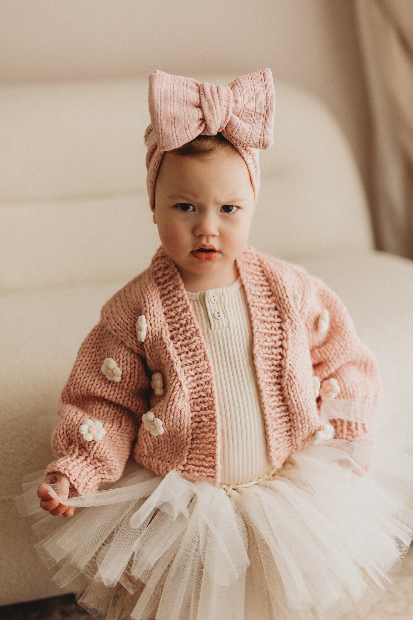 Blossom Cardigan | Blush