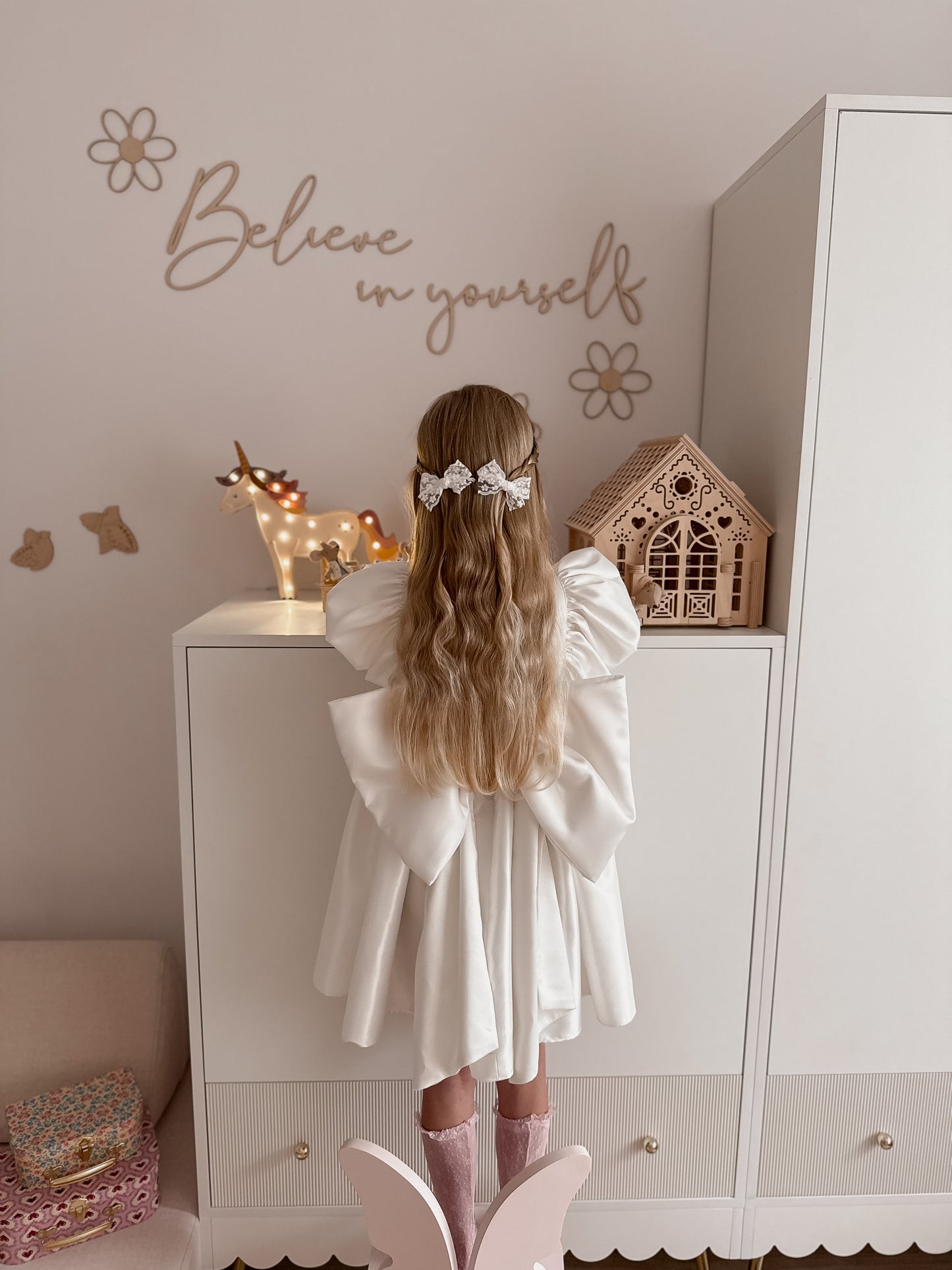 Lace Pigtail Bows | Dream