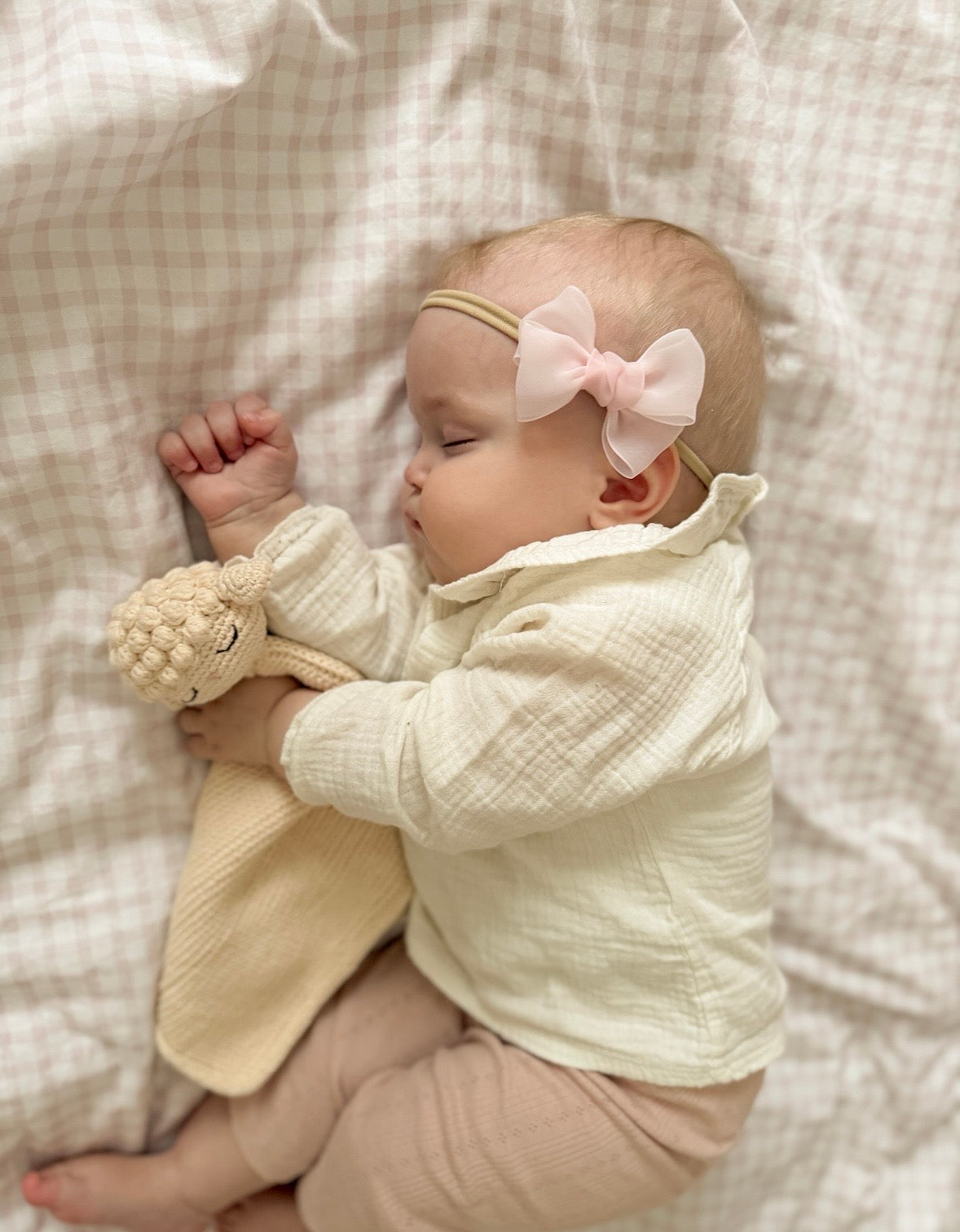 Marshmallow Bow | Soft Peony Pink