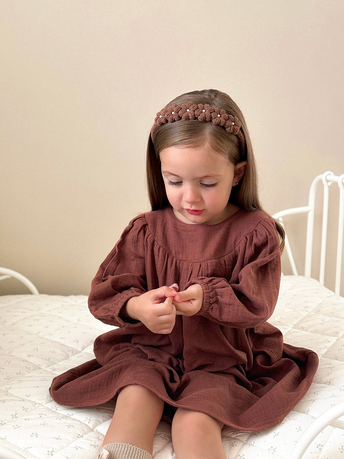 Blossom Alice Band | Cocoa