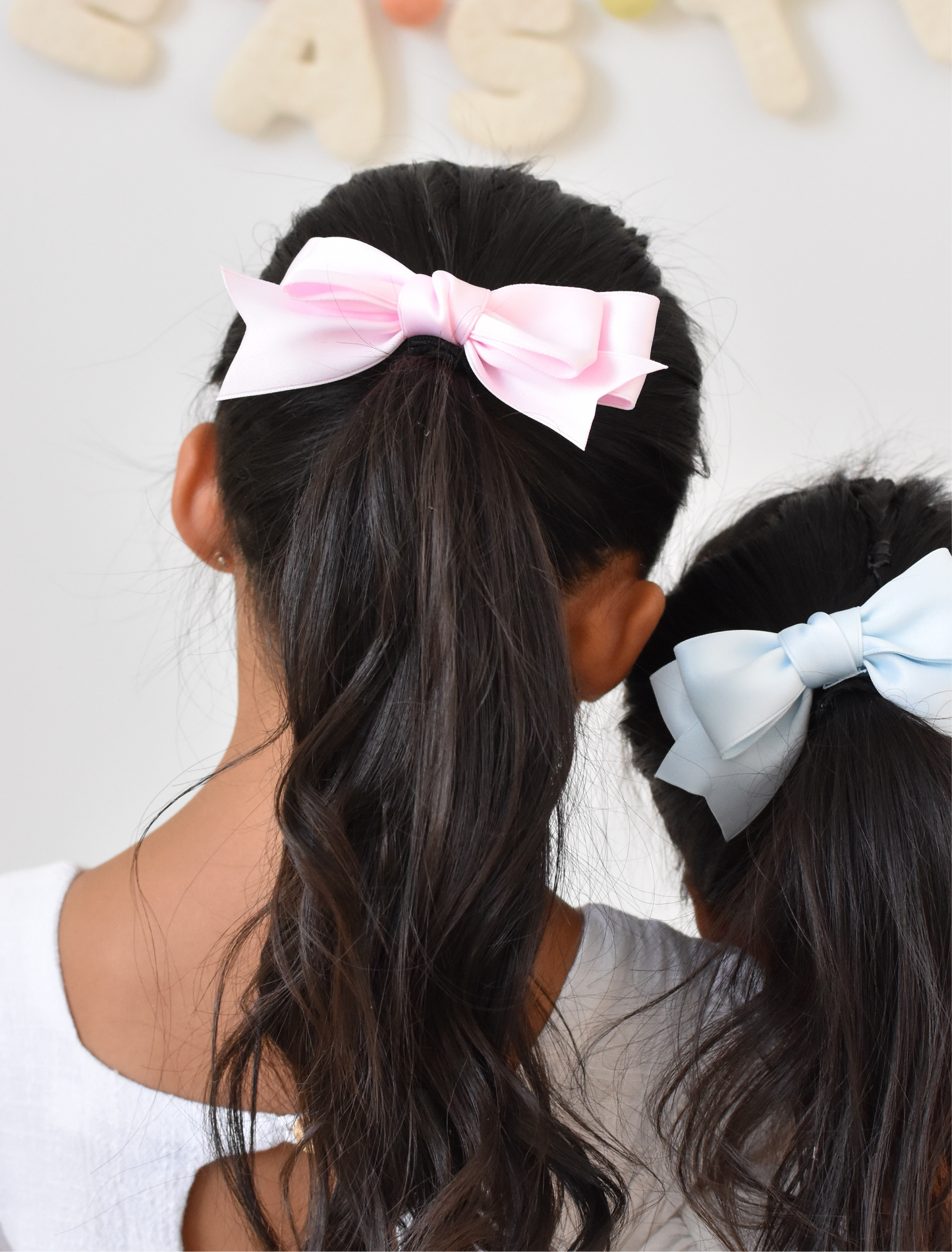 Oversized Satin Bow | Sugar Pink