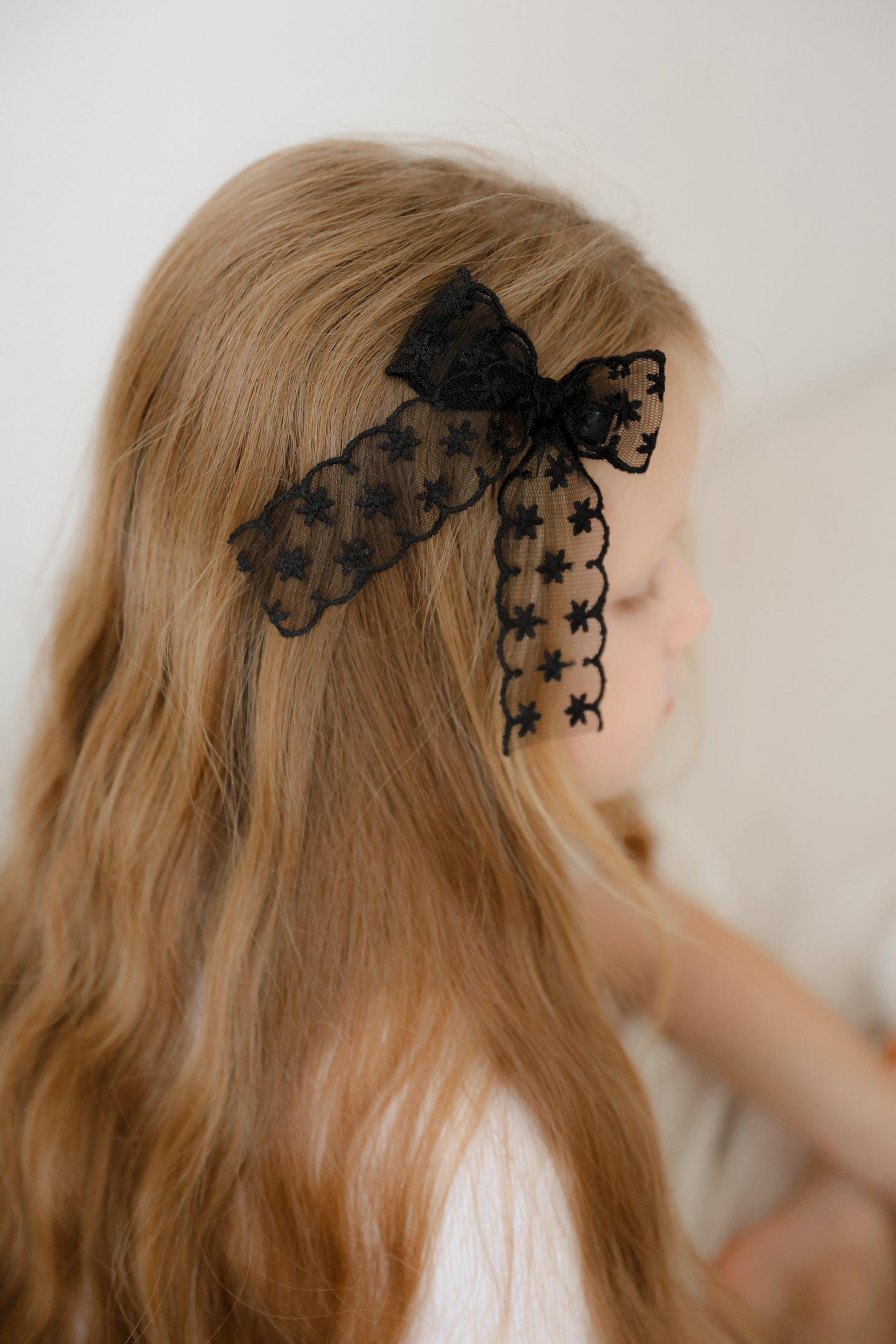 Longtail Bow | Noir Lace