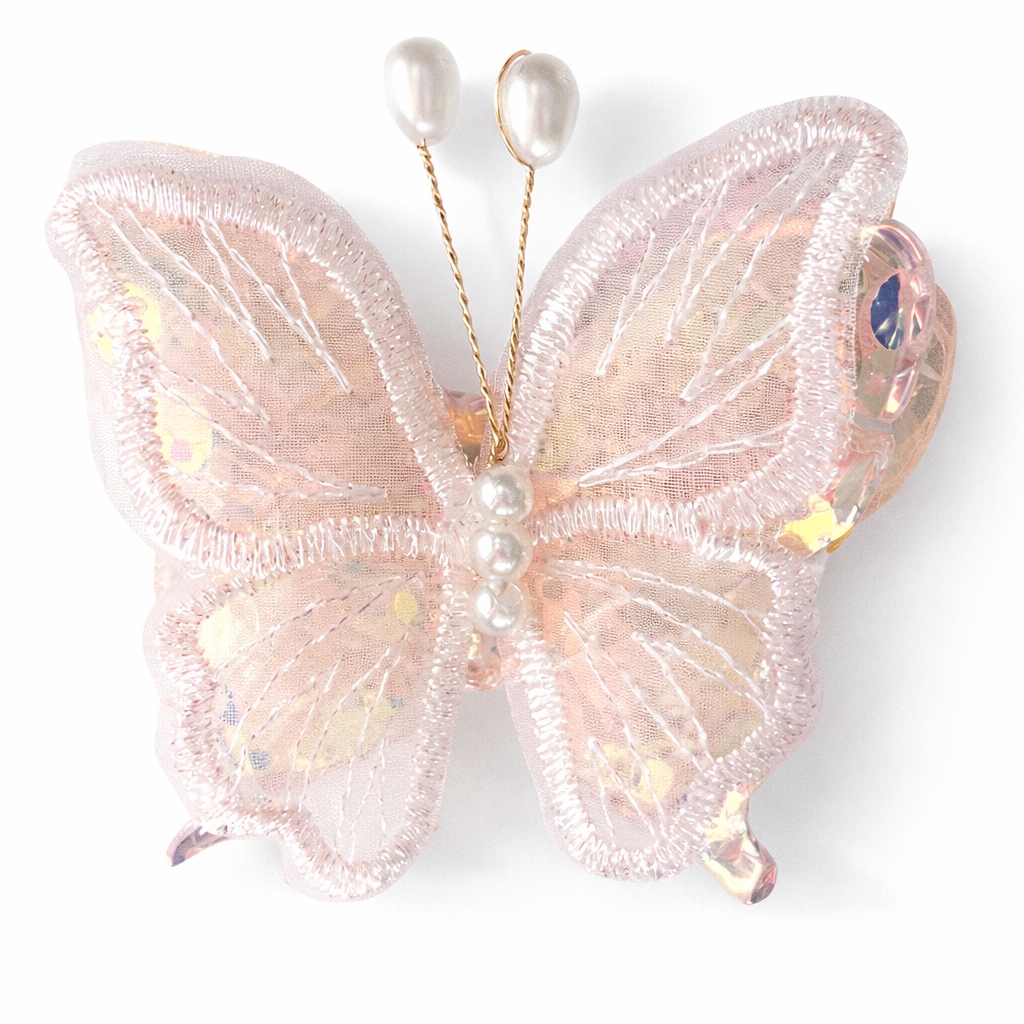 Clip | Pearl Shimmer Butterfly