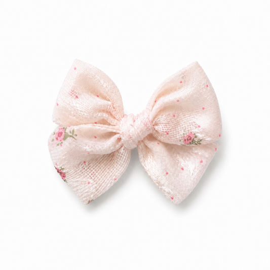Pinwheel Bow | Romantic Rose