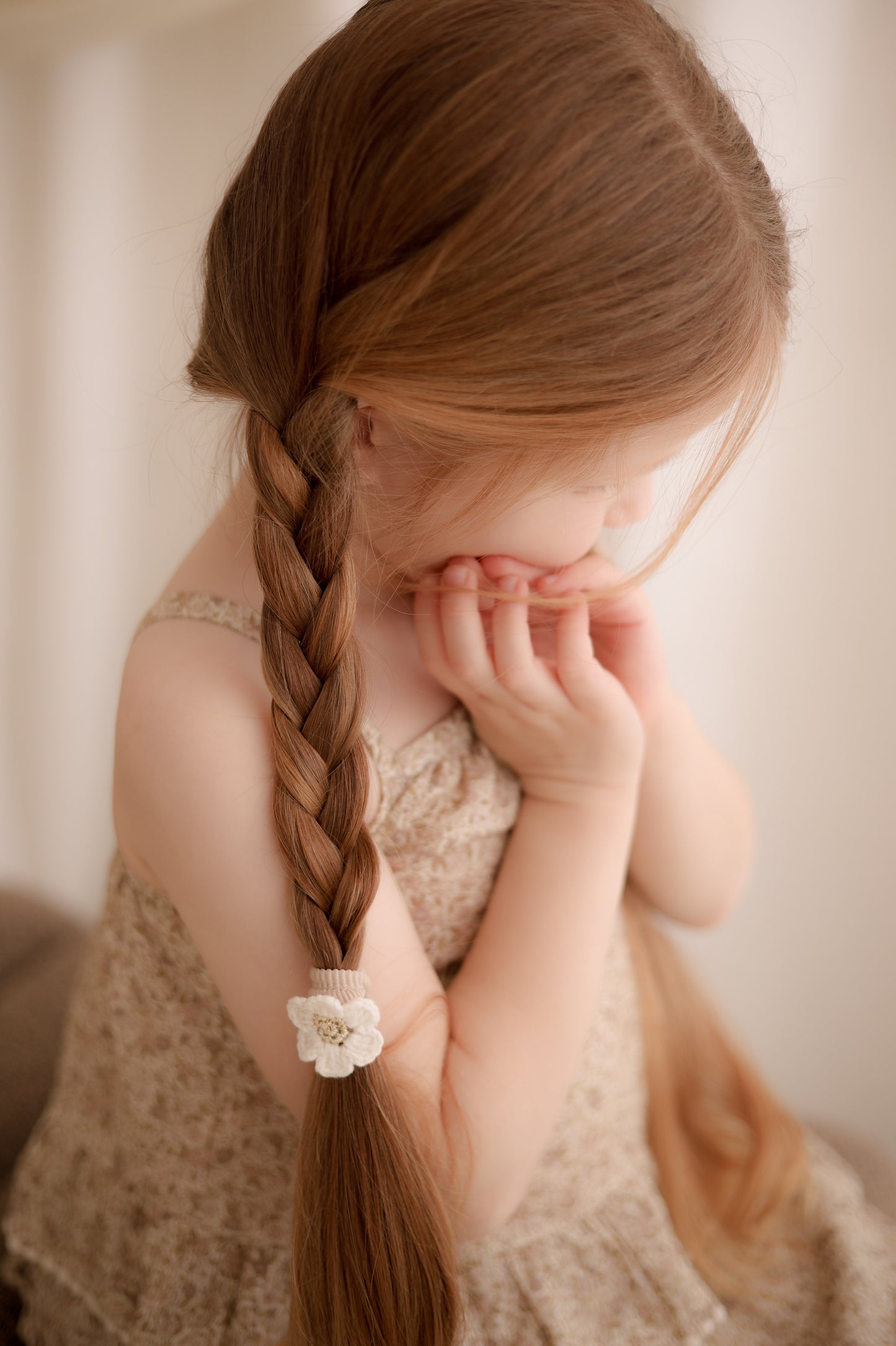 Golden Flower Bobbles | Ivory (2pk)