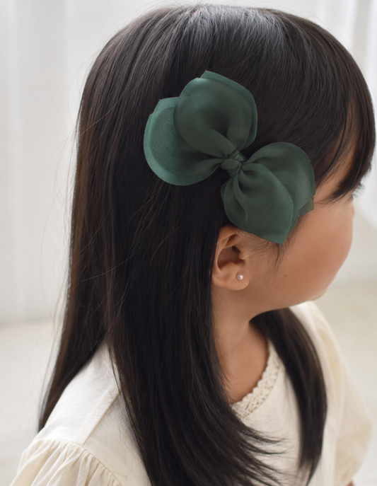 Pixie Bow | Emerald Green