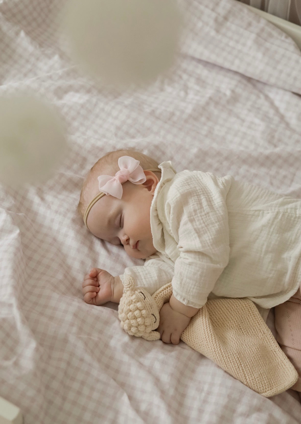 Marshmallow Bow | Soft Peony Pink
