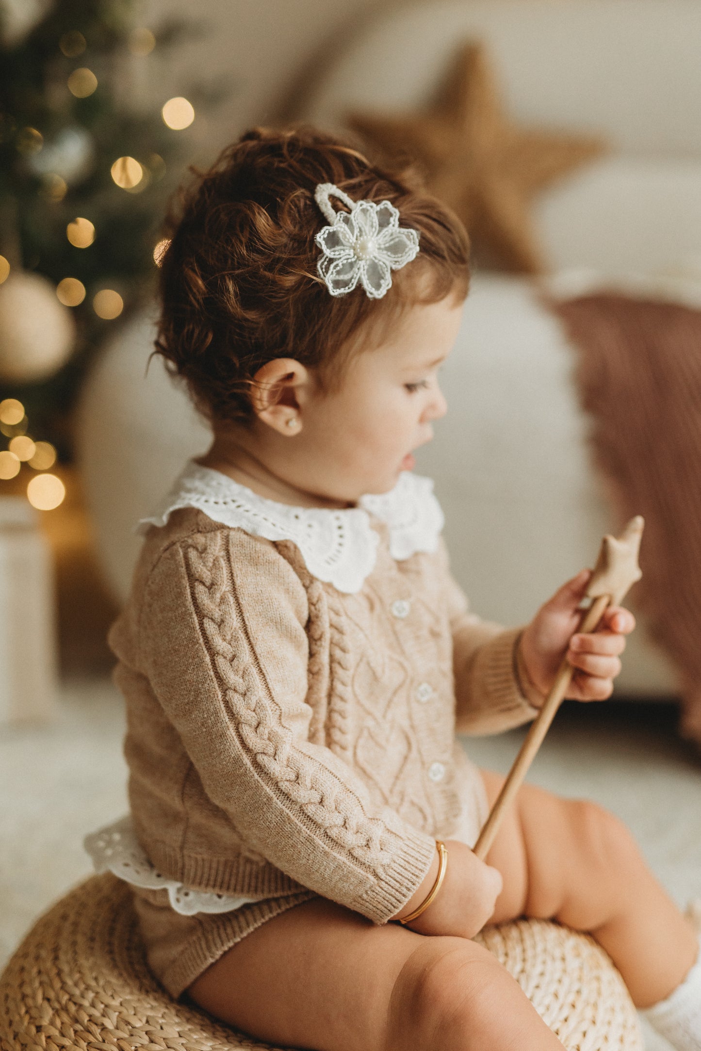 Clip | Delicate Lace Flower