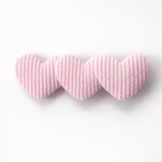 Clip | Sweet Corduroy Hearts